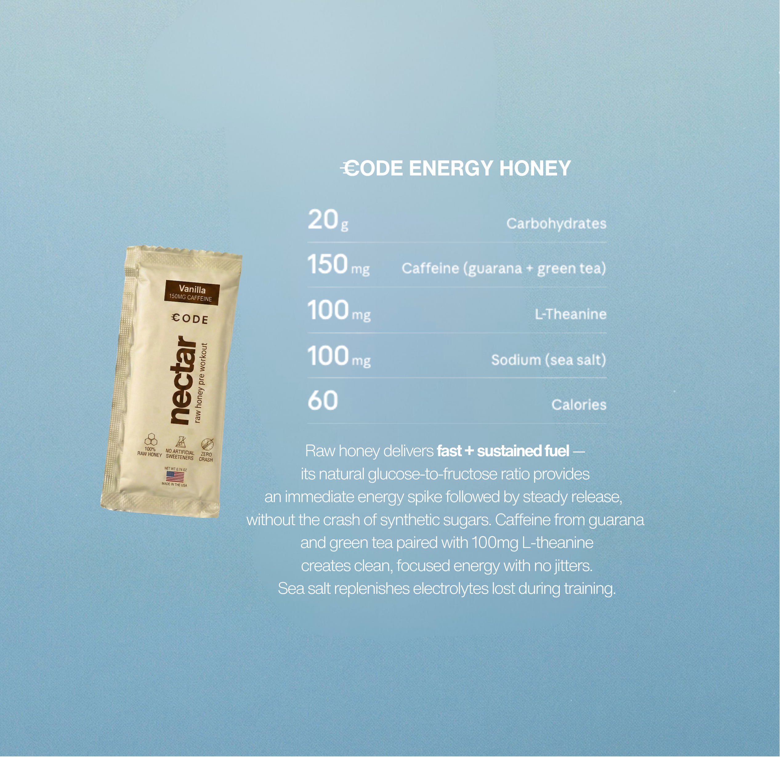 Energy Honey - Vanilla