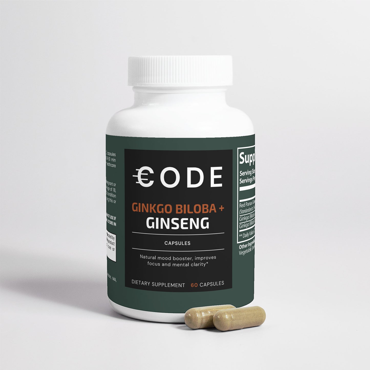 Ginkgo Biloba + Ginseng